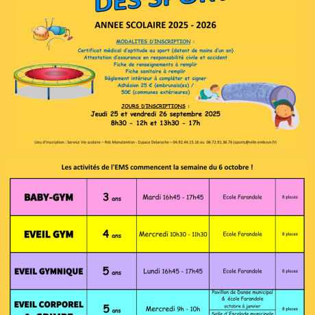 Plaquette EMS 2025