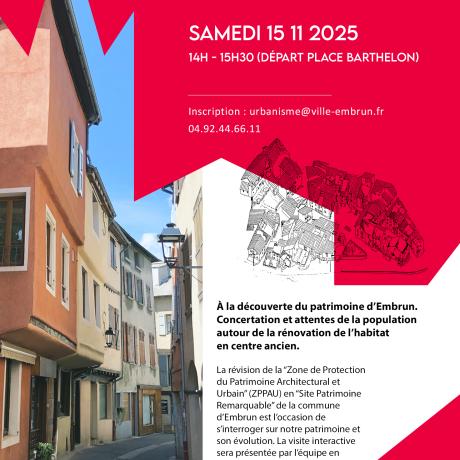Affiche balade urbaine