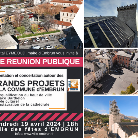 réunion publique projets