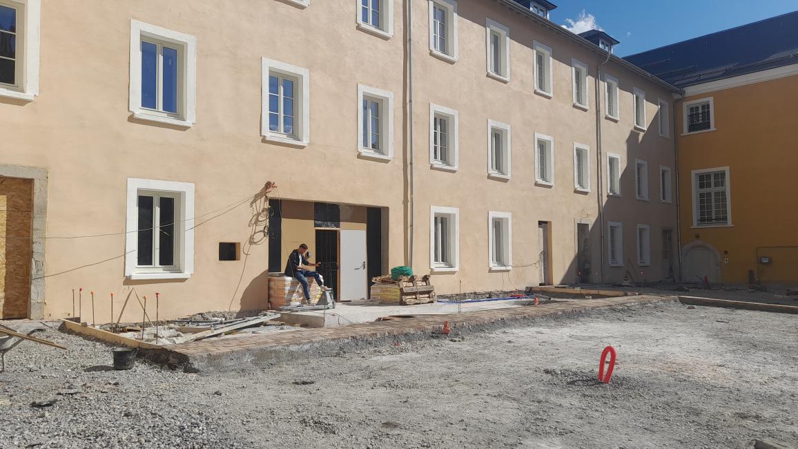 Travaux Pôle Culturel