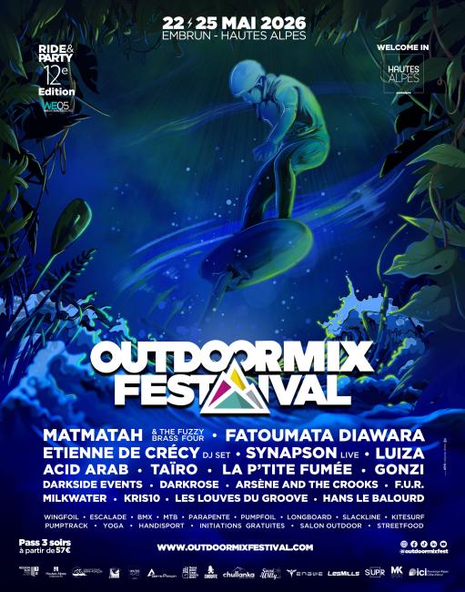 outdoormix festival navettes