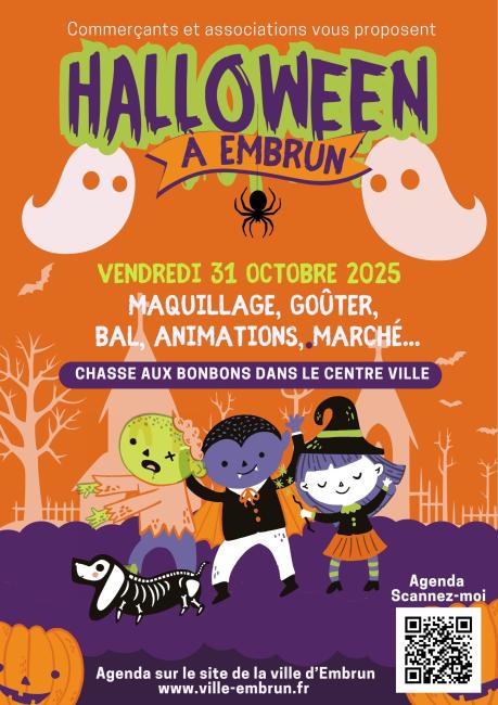 Affiche générique Halloween 2025