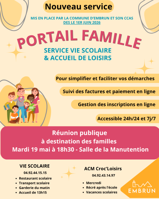 réunion publique portail famille