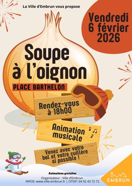 Soupe à l'oignon 2026