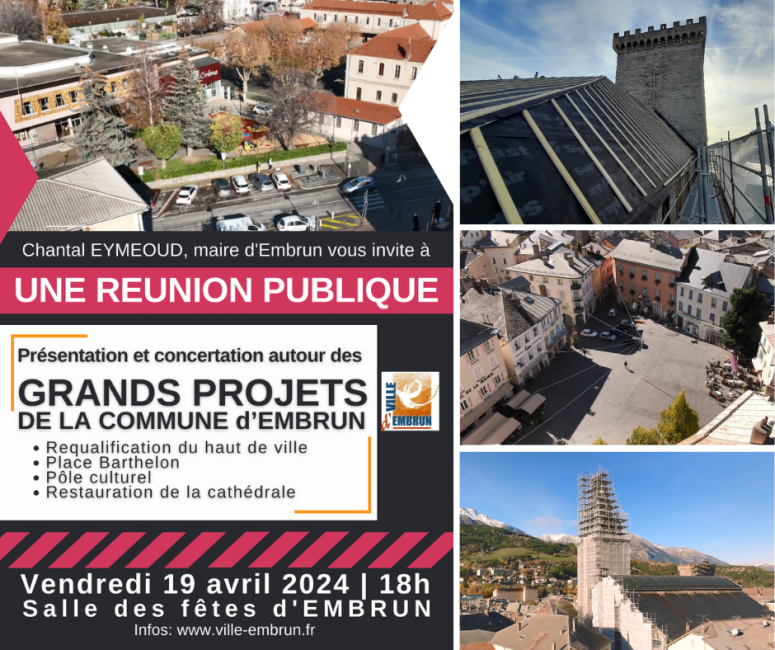 réunion publique projets