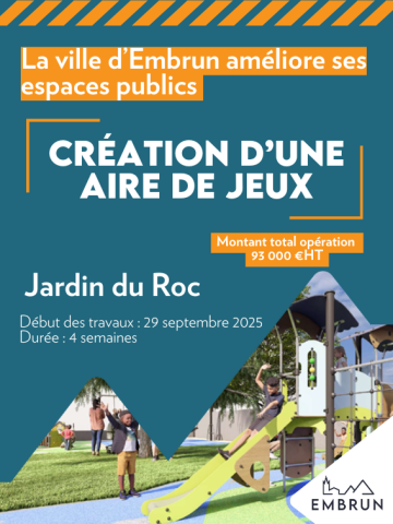 Aire de Jeux Jardin du Roc