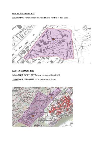 Points de rendez-vous Points de rendez-vous